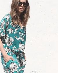 Floral jumpsuit