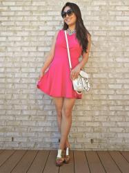 Remix:  The Bow-Back Skater Dress