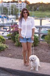 White eyelet