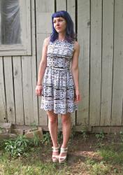 Completed: The Emery Dress, An Aztec Delight