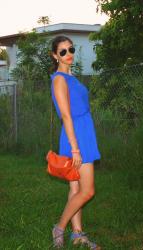 Blue Klein Dress