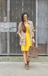 Khaki & Yellow