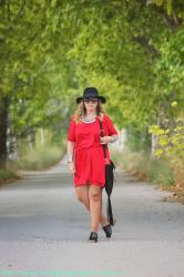 Red dress