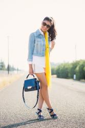 Pop of Yellow – Summer Outfit