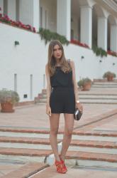 Black jumpsuit