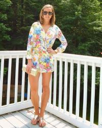 Floral Romper