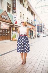 Old downtown: new polka dot