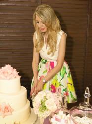 My Sister's Bridal Shower: What She Wore:)