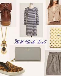 Early Fall Wishlist 