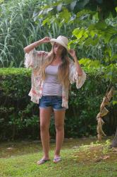 Il mio kimono floreale 