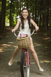 Lilly shorts and vintage bike