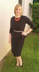 Raezy's Peplum LBD