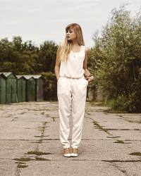 White jumpsuit