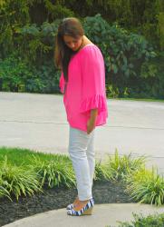 More Hot Pink, Ruffles and Poshmark