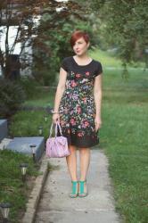 Cute Outfit of the Day: The Cutest Floral Dress Ever