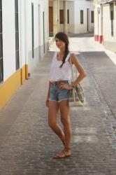 Shorts vaqueros
