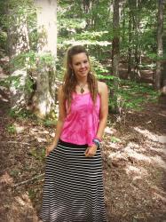 Tropical Treatment :: Bright Colors & Maxi Skirt