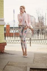Цветочные брюки Sheinside.com