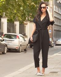 zara Black onesie