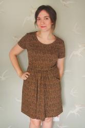 Sewing the cake: Liberty self-drafted dress
