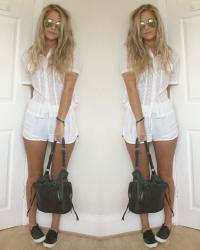 WHITE OUTFIT