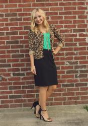 green + leopard