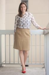 Remix It Up ~ Paisley and Pencil Skirts