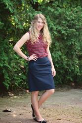 Navy Skirt Upgrade!