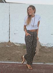 Palazzo + Crop top 