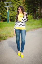 Polka Dots with Yellow Vibes