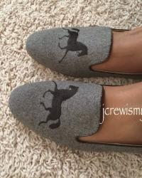 J. Crew Factory Addie Gallop Loafers 