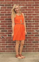 orange dress #2
