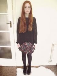 Florals & Baggy Jumper