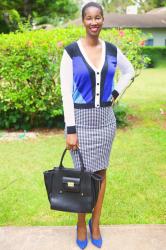 Houndstooth and Colorblock