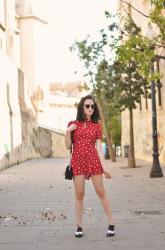 The red playsuit