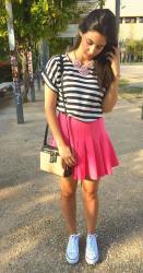 Stripes and pink