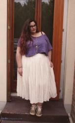 The endless white skirt 