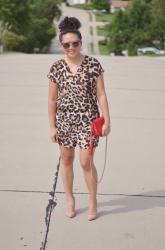 The leopard romper: now and later