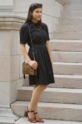 {outfit} The Little Black Shirt Dress