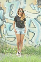 Shorts di jeans, versione casual