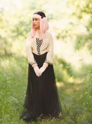 Outfit: Victorian Pink & Black