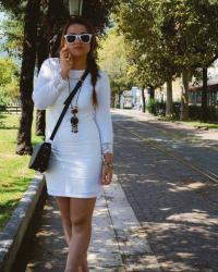 Girl in white