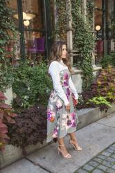 What to Wear to NYFW | Trina Turk Floral Dress