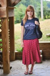 Dressing Down | 3 Tips For Pairing T-Shirts With Skirts