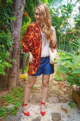 {Outfit}: The Comfy Kimono Trend