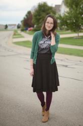 What I Wore | Styling A Graphic Tee + Kosher Casual Review & Giveaway