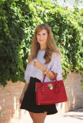 DOTS, RED DRESS AND MORE