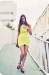 Lime dress