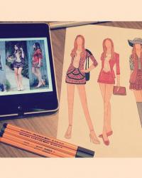 FashionCoolture: drawing!