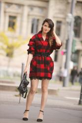 Red and oversized